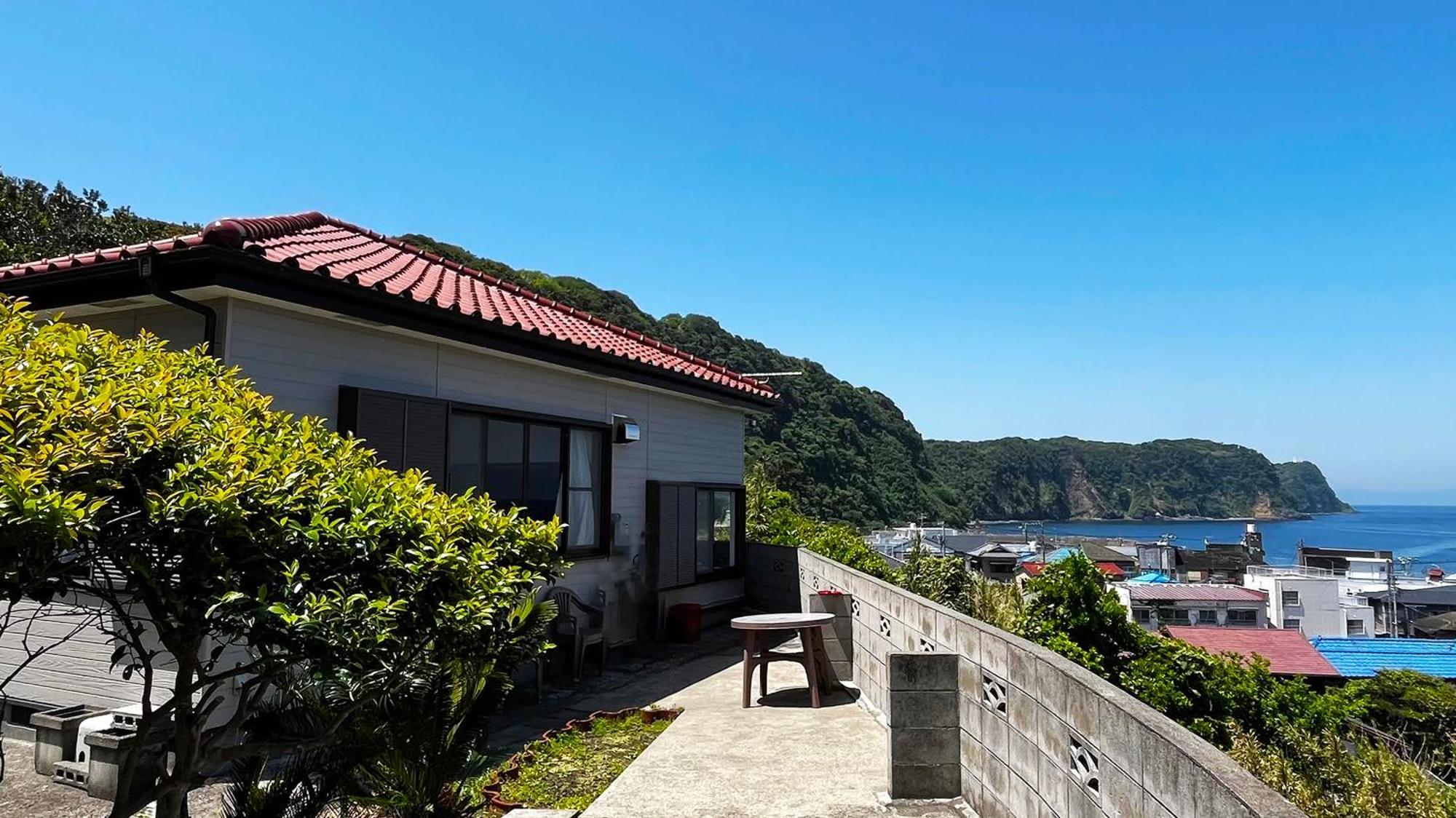 香や野 Kayano 海と富士山を一望できる1棟貸し宿 岡田港まで徒歩5分 Oshima Esterno foto
